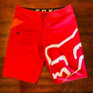 Fox Racing Mens Swim Trunk Board Shorts